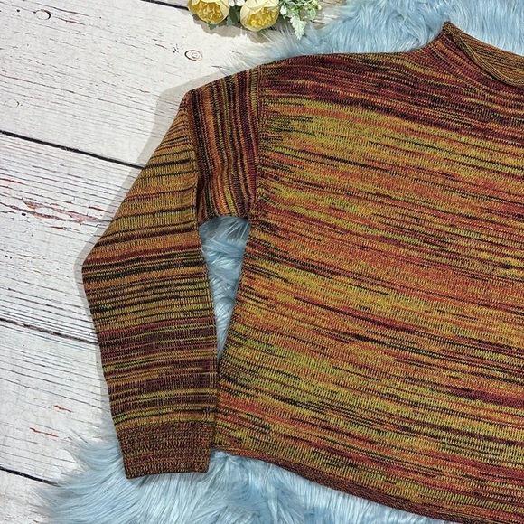 Anthropologie The Upside Nitara Marled Mockneck Arrow Sweater - Picture 7 of 11